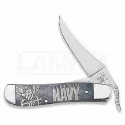 Case Cutlery US Navy Russlock Gray Pocket Knife 17722
