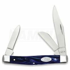 Case Cutlery Stockman Blue Pearl Pocket Knife 23442