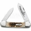 Case Cutlery Canoe Amber Bone 263 -knives Shop 60210 CA263 01
