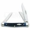Case Cutlery Stockman Blue Bone Pocket Knife 2806 -knives Shop 60212 CA2806 01