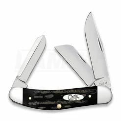 Case Cutlery Jigged Buffalo Horn Sowbelly Folding Knife 65015