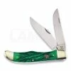 Hen & Rooster Folding Hunter Green Bone Pocket Knife -knives Shop 71895 HR0069AGB 01